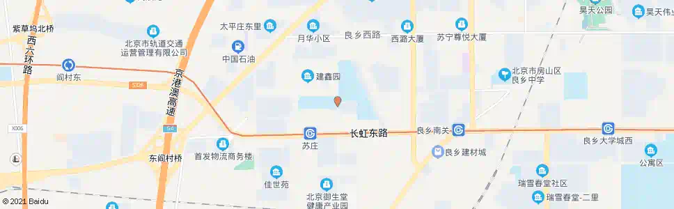 北京良乡三中_公交站地图_北京公交_妙搜公交查询2024