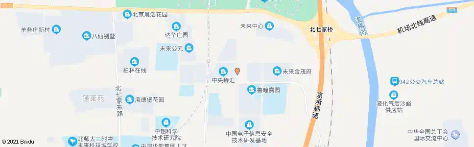 北京鲁疃嘉园西_公交站地图_北京公交_妙搜公交查询2024