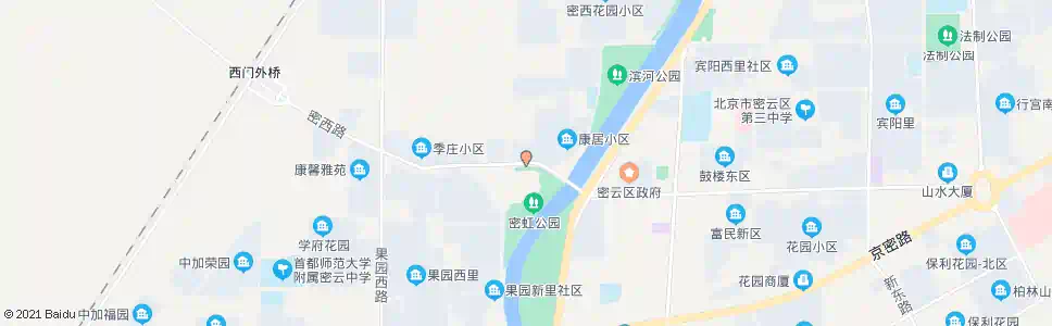 北京康居_公交站地图_北京公交_妙搜公交查询2024