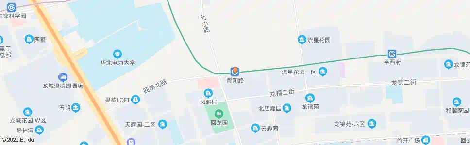 北京育知路站_公交站地图_北京公交_妙搜公交查询2024