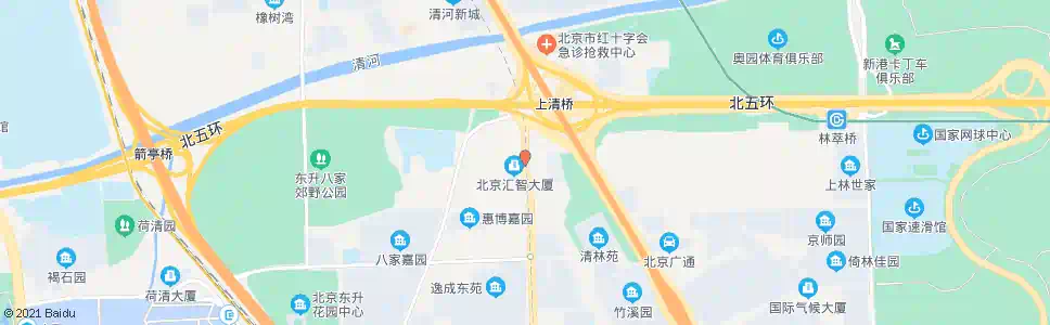 北京学清路北口_公交站地图_北京公交_妙搜公交查询2024