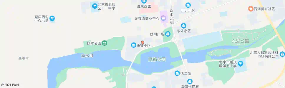 北京康安小区东门_公交站地图_北京公交_妙搜公交查询2024