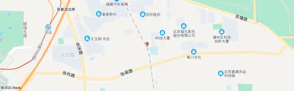 北京南许场村_公交站地图_北京公交_妙搜公交查询2024