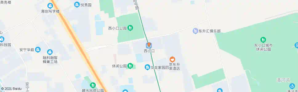 北京西小口站_公交站地图_北京公交_妙搜公交查询2024