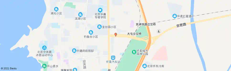 北京兴怀大街东口_公交站地图_北京公交_妙搜公交查询2024