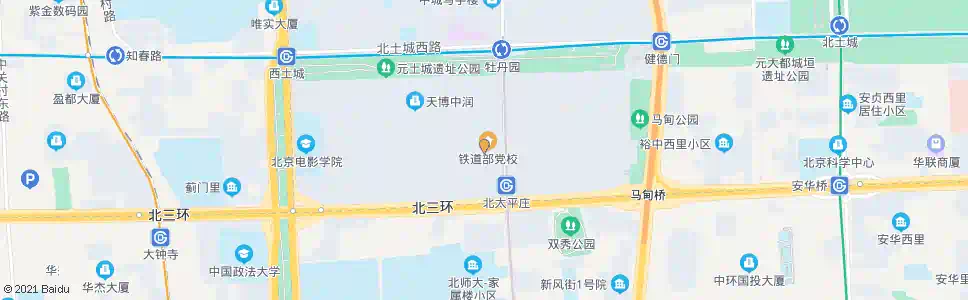 北京交通干部管理学院_公交站地图_北京公交_妙搜公交查询2024