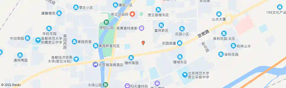 北京密云鼓楼南_公交站地图_北京公交_妙搜公交查询2024