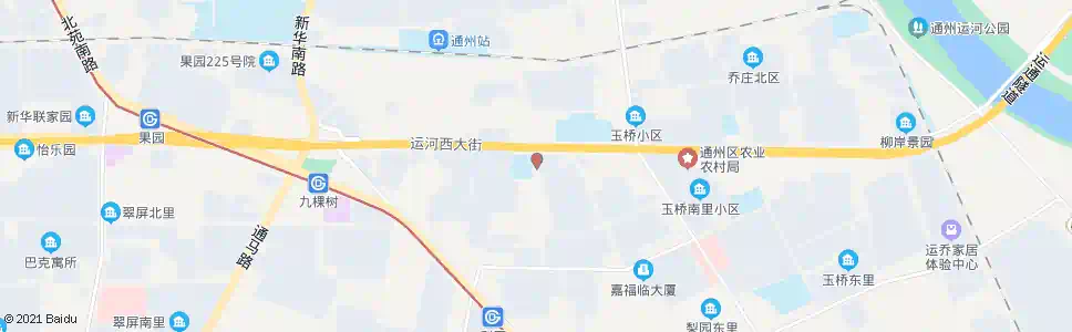 北京玉桥西路_公交站地图_北京公交_妙搜公交查询2024