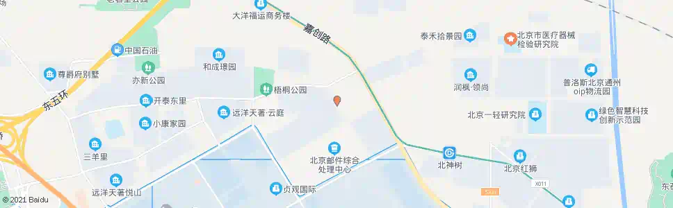 北京经海七路北口_公交站地图_北京公交_妙搜公交查询2024