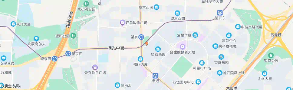 北京望京西园四区A门_公交站地图_北京公交_妙搜公交查询2024