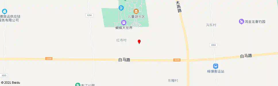 北京红寺东_公交站地图_北京公交_妙搜公交查询2024