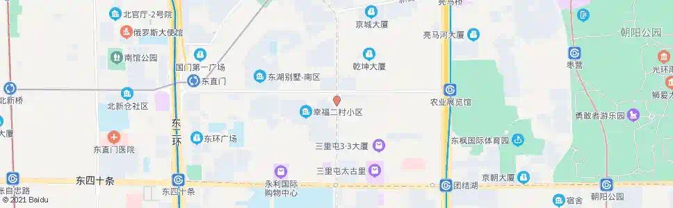 北京幸福三村_公交站地图_北京公交_妙搜公交查询2024