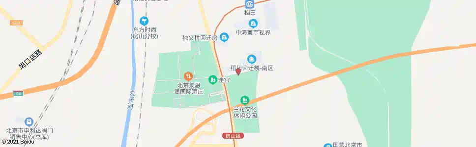 北京兰花文化休闲公园北门_公交站地图_北京公交_妙搜公交查询2024