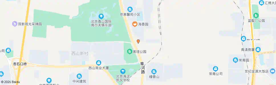 北京四季香山小区_公交站地图_北京公交_妙搜公交查询2024