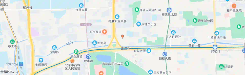 北京福海路西口_公交站地图_北京公交_妙搜公交查询2024