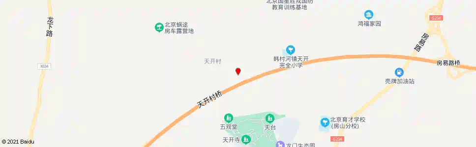 北京天开东站_公交站地图_北京公交_妙搜公交查询2024