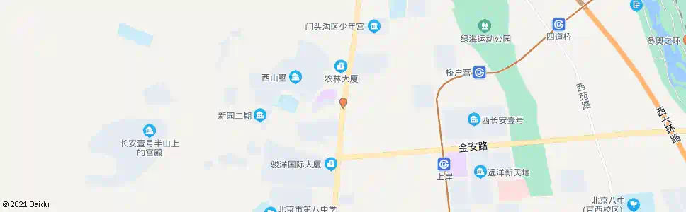 北京冯村_公交站地图_北京公交_妙搜公交查询2024