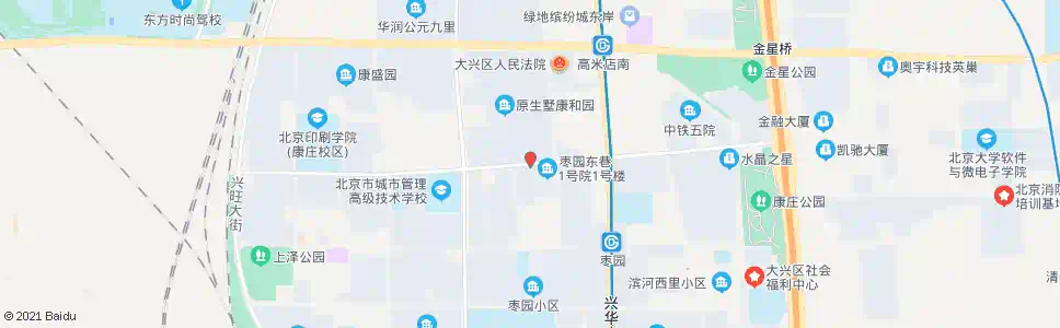 北京康和园小区南_公交站地图_北京公交_妙搜公交查询2024