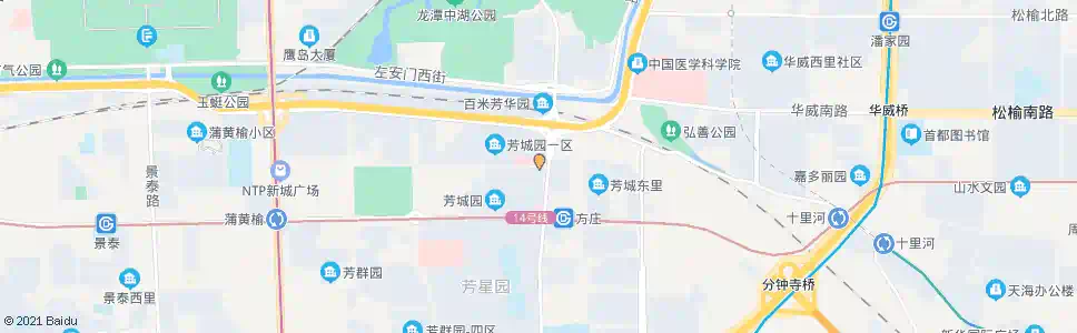 北京芳城路东口_公交站地图_北京公交_妙搜公交查询2024