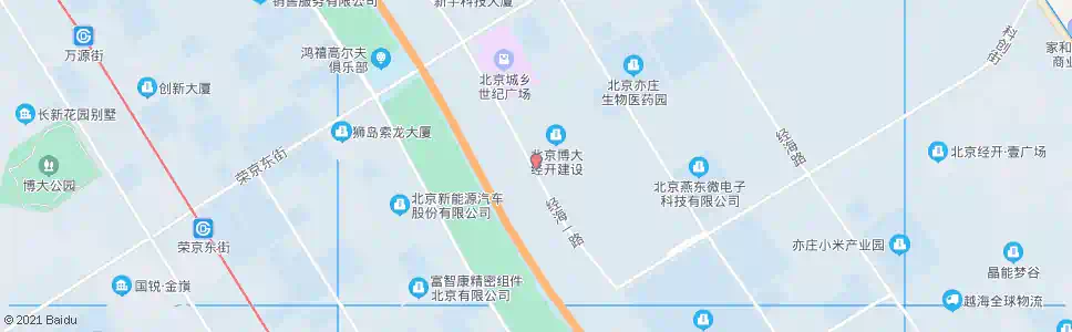 北京科创七街_公交站地图_北京公交_妙搜公交查询2024