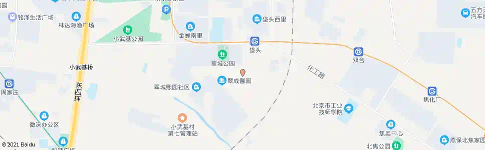 北京翠城盛园_公交站地图_北京公交_妙搜公交查询2024