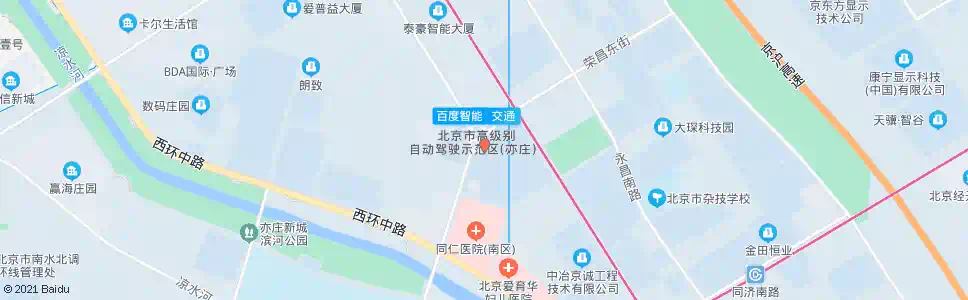 北京经开企业大道_公交站地图_北京公交_妙搜公交查询2024