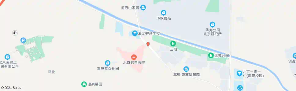 北京温泉_公交站地图_北京公交_妙搜公交查询2024