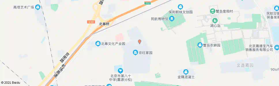 北京京旺家园西街_公交站地图_北京公交_妙搜公交查询2024