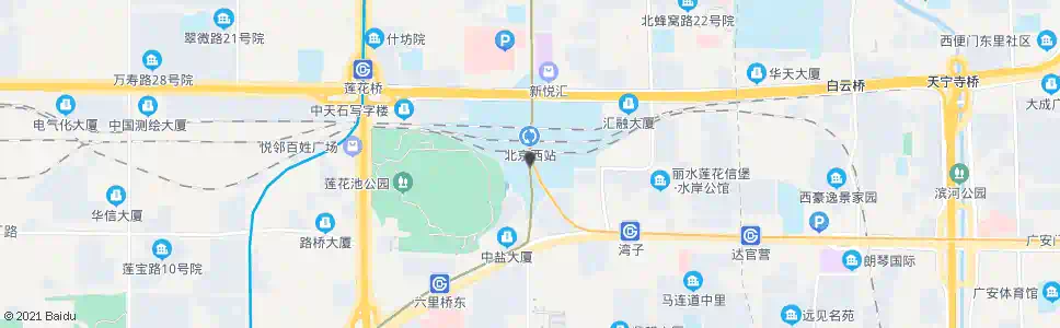 北京见太务西口_公交站地图_北京公交_妙搜公交查询2024