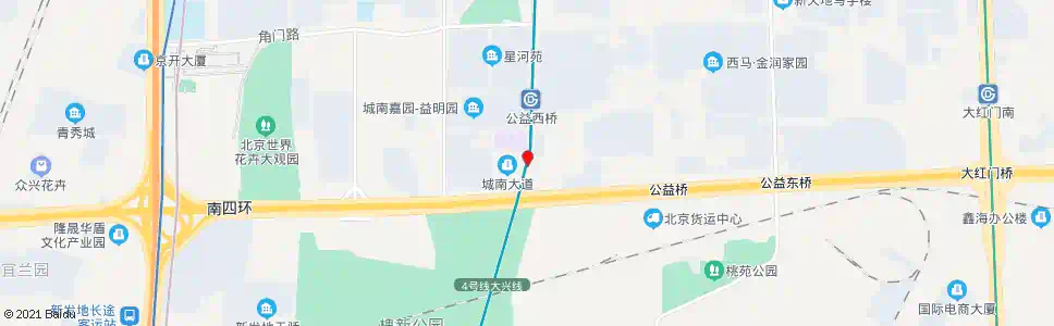 北京公益西桥北_公交站地图_北京公交_妙搜公交查询2024