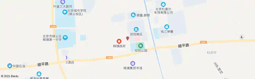 北京杨镇派出所_公交站地图_北京公交_妙搜公交查询2024