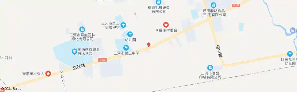 北京李旗庄_公交站地图_北京公交_妙搜公交查询2024