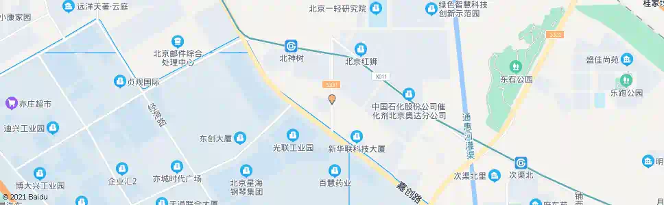 北京嘉创二路_公交站地图_北京公交_妙搜公交查询2024