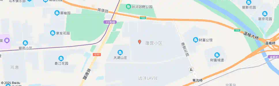 北京兰花苑东路南_公交站地图_北京公交_妙搜公交查询2024