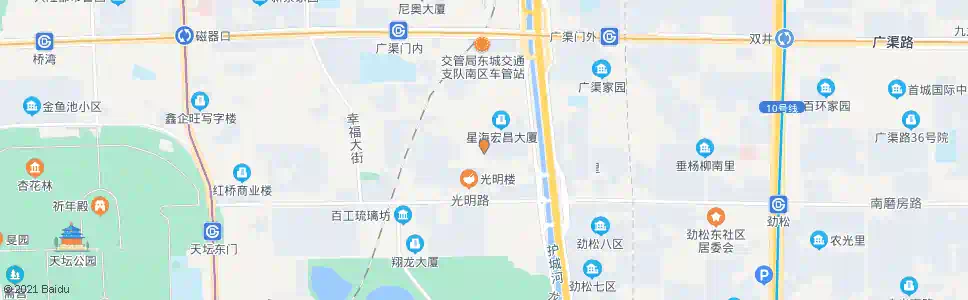 北京夕照寺_公交站地图_北京公交_妙搜公交查询2024