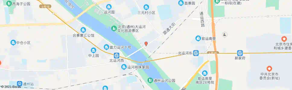 北京运河湾_公交站地图_北京公交_妙搜公交查询2024