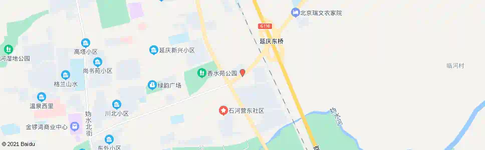 北京京张路口东_公交站地图_北京公交_妙搜公交查询2024