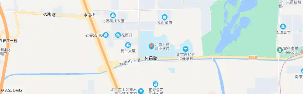 北京北京汇佳职业学院_公交站地图_北京公交_妙搜公交查询2024