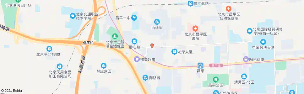 北京昌平西关环岛_公交站地图_北京公交_妙搜公交查询2024