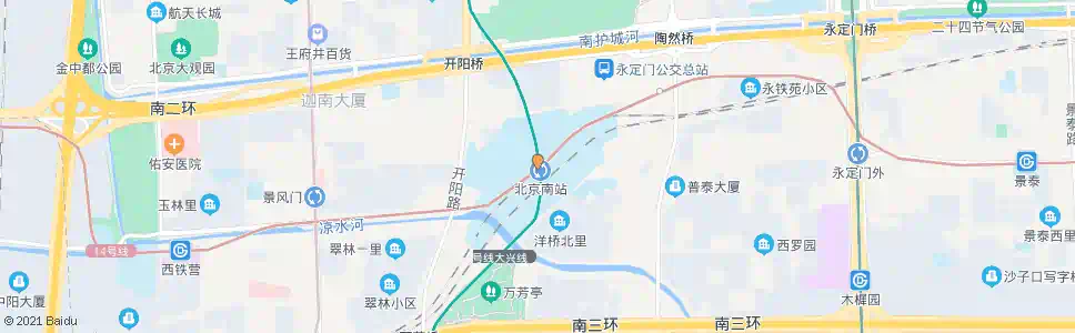 北京兴丰大街南站_公交站地图_北京公交_妙搜公交查询2024