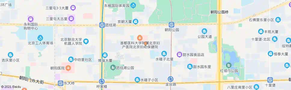 北京朝阳体育馆_公交站地图_北京公交_妙搜公交查询2024