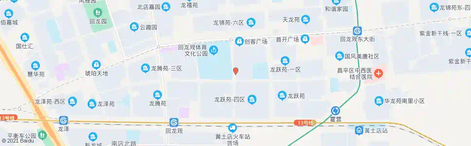 北京龙跃苑二区西南门_公交站地图_北京公交_妙搜公交查询2024