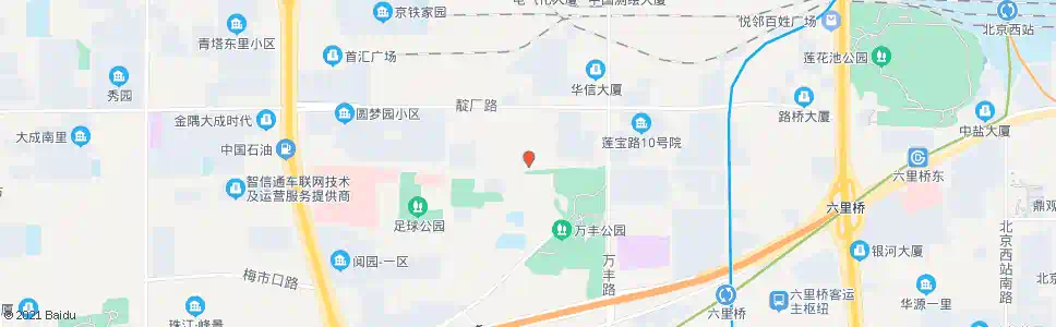 北京靛厂村南站_公交站地图_北京公交_妙搜公交查询2024