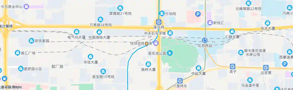 北京吴家场路_公交站地图_北京公交_妙搜公交查询2024