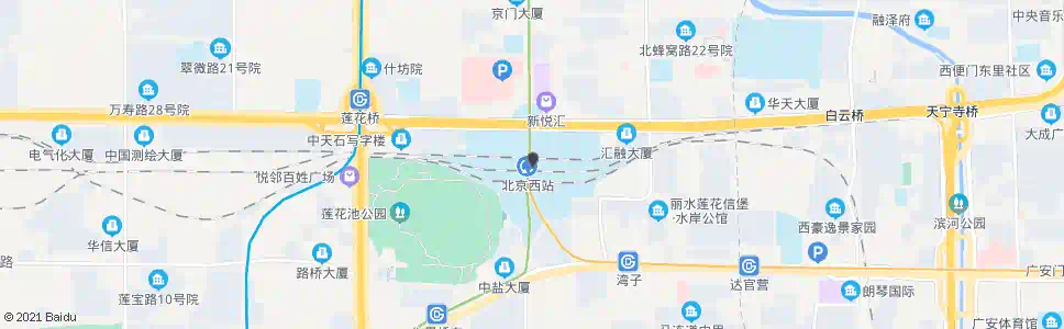 北京丰茂路口西_公交站地图_北京公交_妙搜公交查询2024