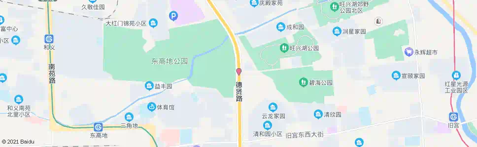 北京德贤路北站_公交站地图_北京公交_妙搜公交查询2024