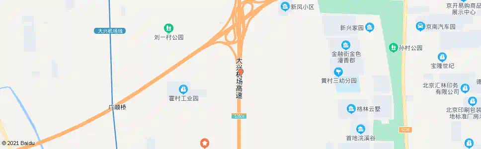 北京邢各庄市场_公交站地图_北京公交_妙搜公交查询2024