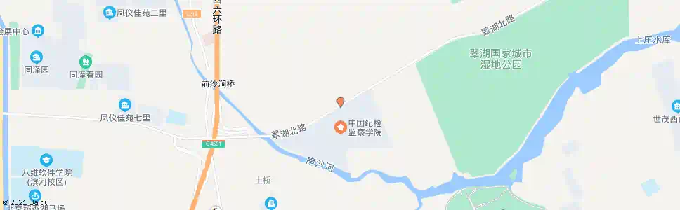 北京翠湖北路西_公交站地图_北京公交_妙搜公交查询2024