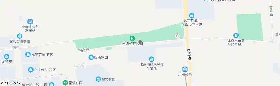 北京半截塔村东站_公交站地图_北京公交_妙搜公交查询2024