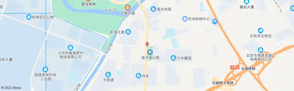 北京通州第二医院_公交站地图_北京公交_妙搜公交查询2024